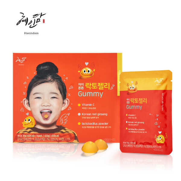 아이튼튼 락토 구미젤리 (30g*14포) 쇼핑백 없음