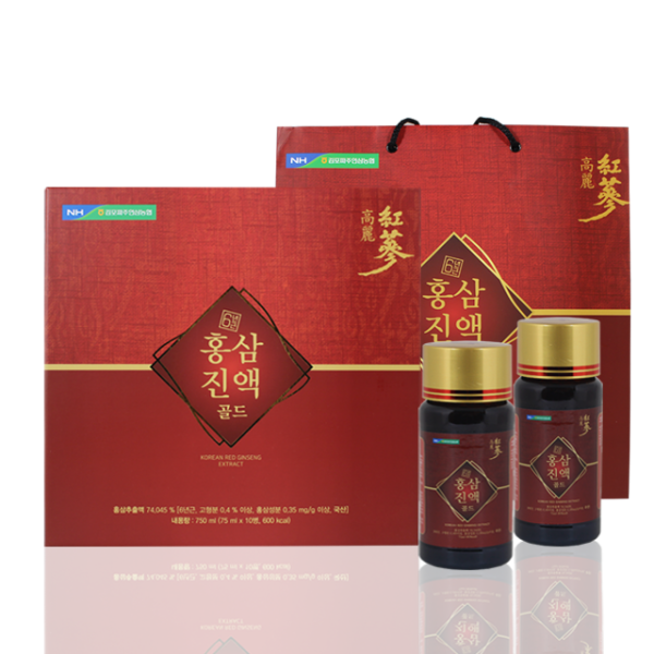 6년근홍삼진액골드 (75ml*10병)
