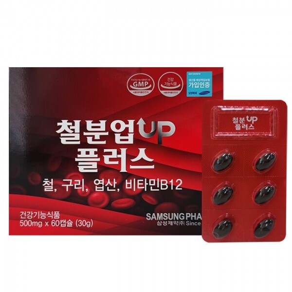 철분UP플러스 (500mg*60캡슐)