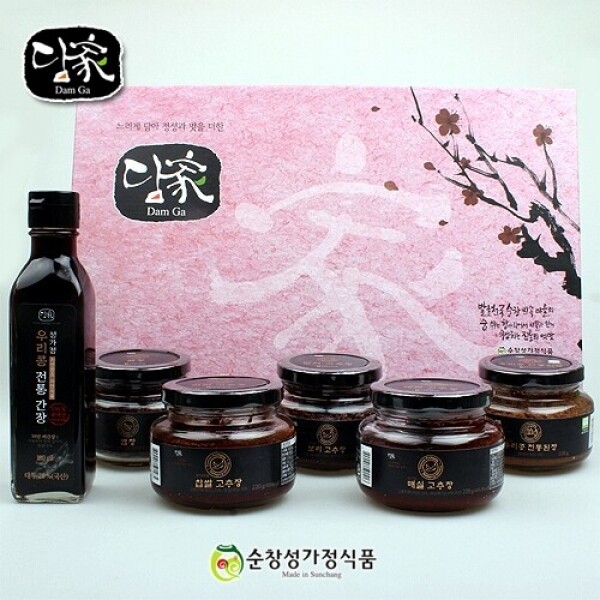 곰곰장터,천년의 장_블랙라벨 6종 선물세트 2호