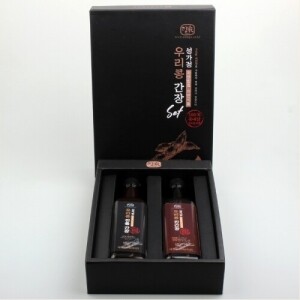 성가정 우리콩 간장 선물세트 1호(전통간장 420ml + 진간장 420ml)